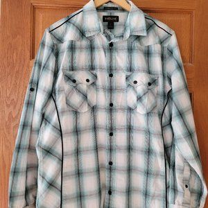 Mens long sleeve button down